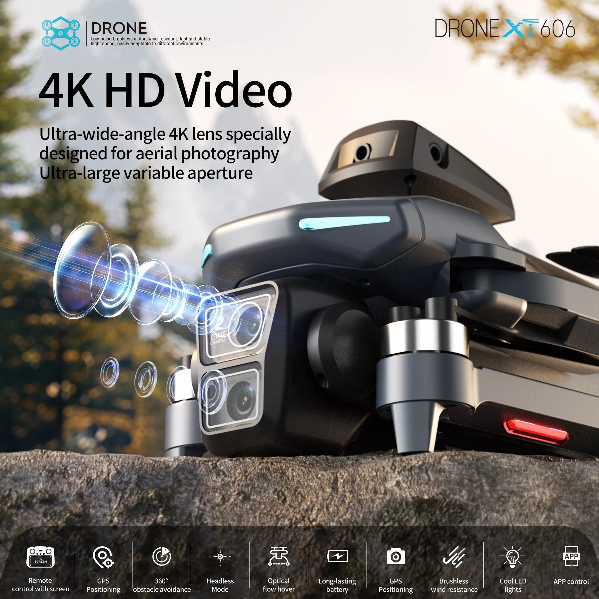 Original XT606 MAX GPS Drone 4 - đánh giá và giá Jjrc Drone X12